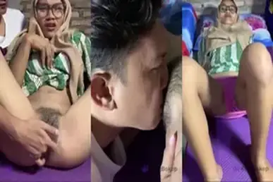 Ukhti Hijab Cantik Pasrah Goyang Di Posko